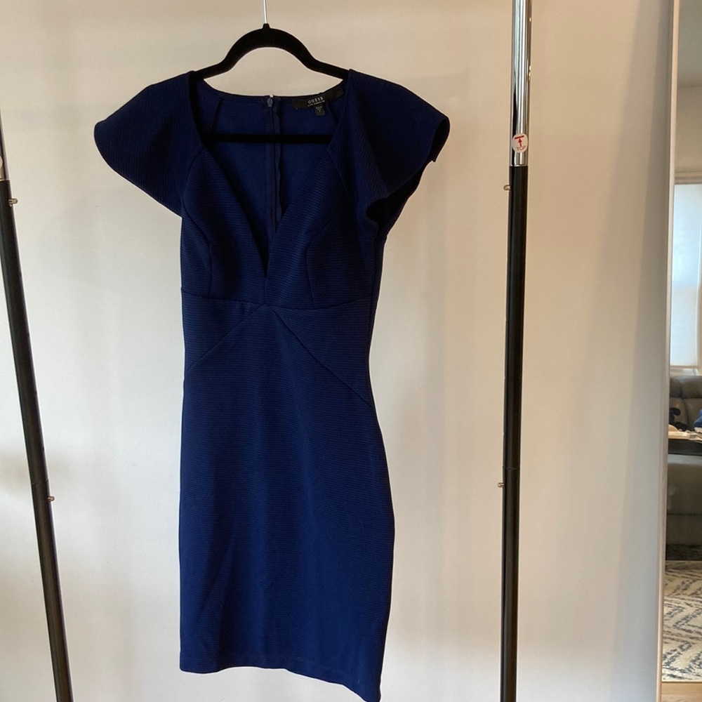 Guess Navy Blue Dress Size Small